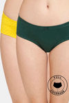 Rosaline Low Rise Full Coverage Hipster Panty (Pack of 2) - Multicolor — thumbnail 1